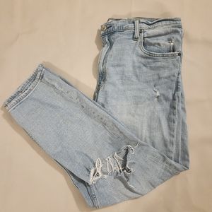 Abercrombie and Fitch The Mom High Rise 33/16 Long and Regular